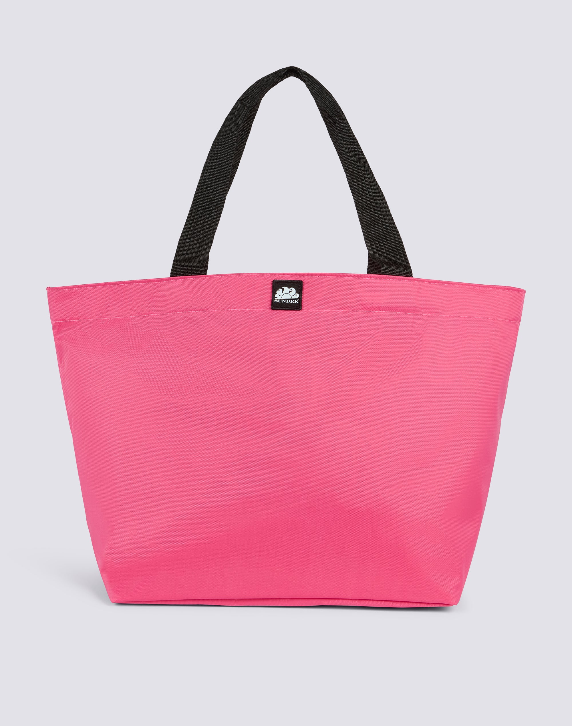 SUNDEK MAXI SHOPPING CIELO AM057ABPV600 – Borsa Shopper Grande Con Chiusura A Cerniera, Design Contemporaneo