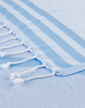 TELO MARE FOUTA JACQUARD CON LOGO