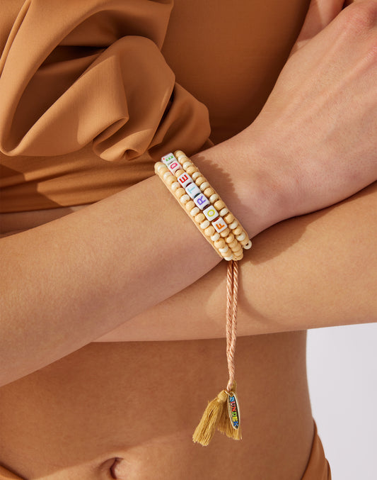 BRACCIALE CON PERLINE FORTE DEI MARMI