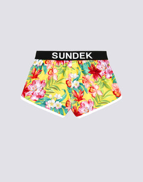 MINI SHORT DE PLAGE LULIN AVEC IMPRIMÉ BORA BORA