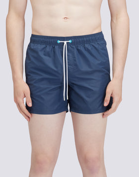 TRAJE DE BAÑO CORTO CINTURA ELÁSTICA ICONIC TAFETÁN ARCO IRIS 2 COLORES