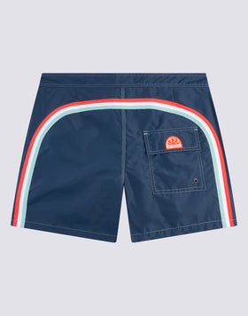 BAÑADOR CORTO CON CINTURA FIJA TAFETA ICÓNICA