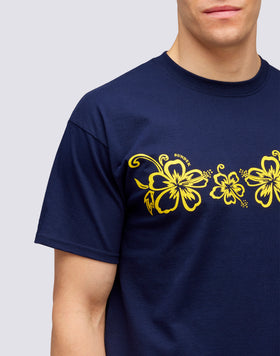 SK23 HIBISCUS ARCHIVE PRINT T-SHIRT
