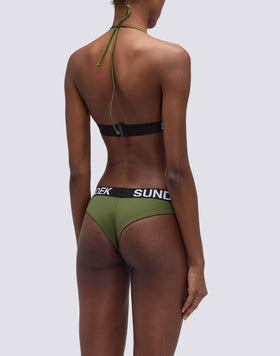 CARMEL SLIP DE BAIN AVEC LOGO SUR L'ÉLASTIQUE