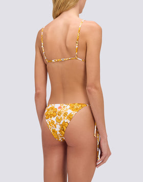 CALADESI - FLOWER PRINT TRIANGLE TOP