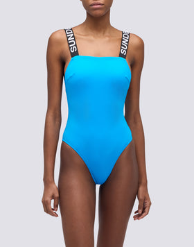 MARYLIN LOGO ELASTIC ONE-PIECE