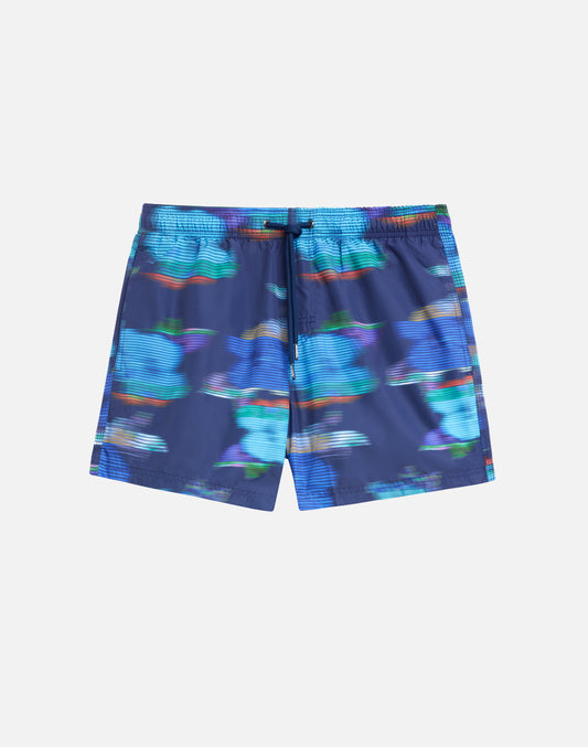 SHORT DE BAIN AVEC MOTIF TROPICAL NOISE