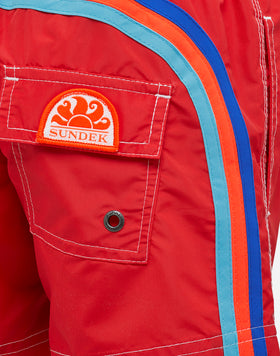 COSTUME DA BAGNO BAMBINO CORTO VITA ELASTICATA ICONIC TAFFETA