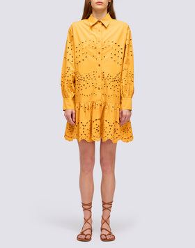 SHORT SANGALLO DRESS