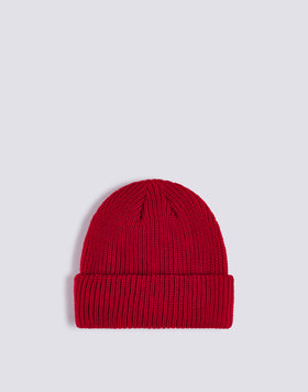 RIBBED CHILD'S HAT WITH LOGO