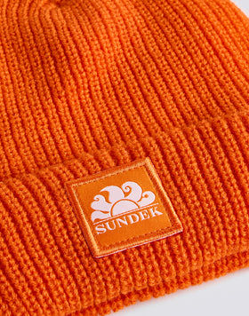 BERRETTO A COSTINE CON LOGO DA BAMBINO