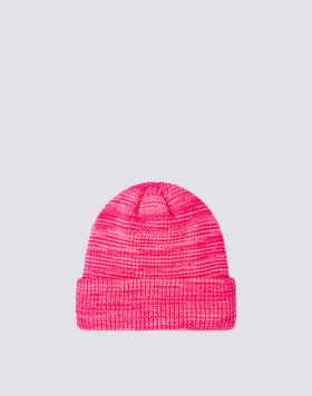 RIB KNITTED BEANIE