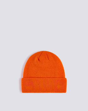 RIB KNITTED BEANIE