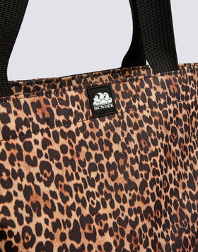 REGULAR LEOPARD PRINT TOTE BAG