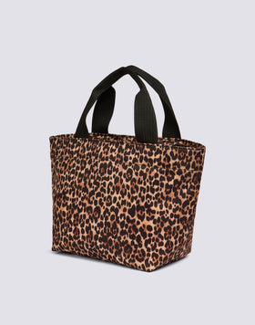 TOTE BAG PICCOLA LEOPARDATA