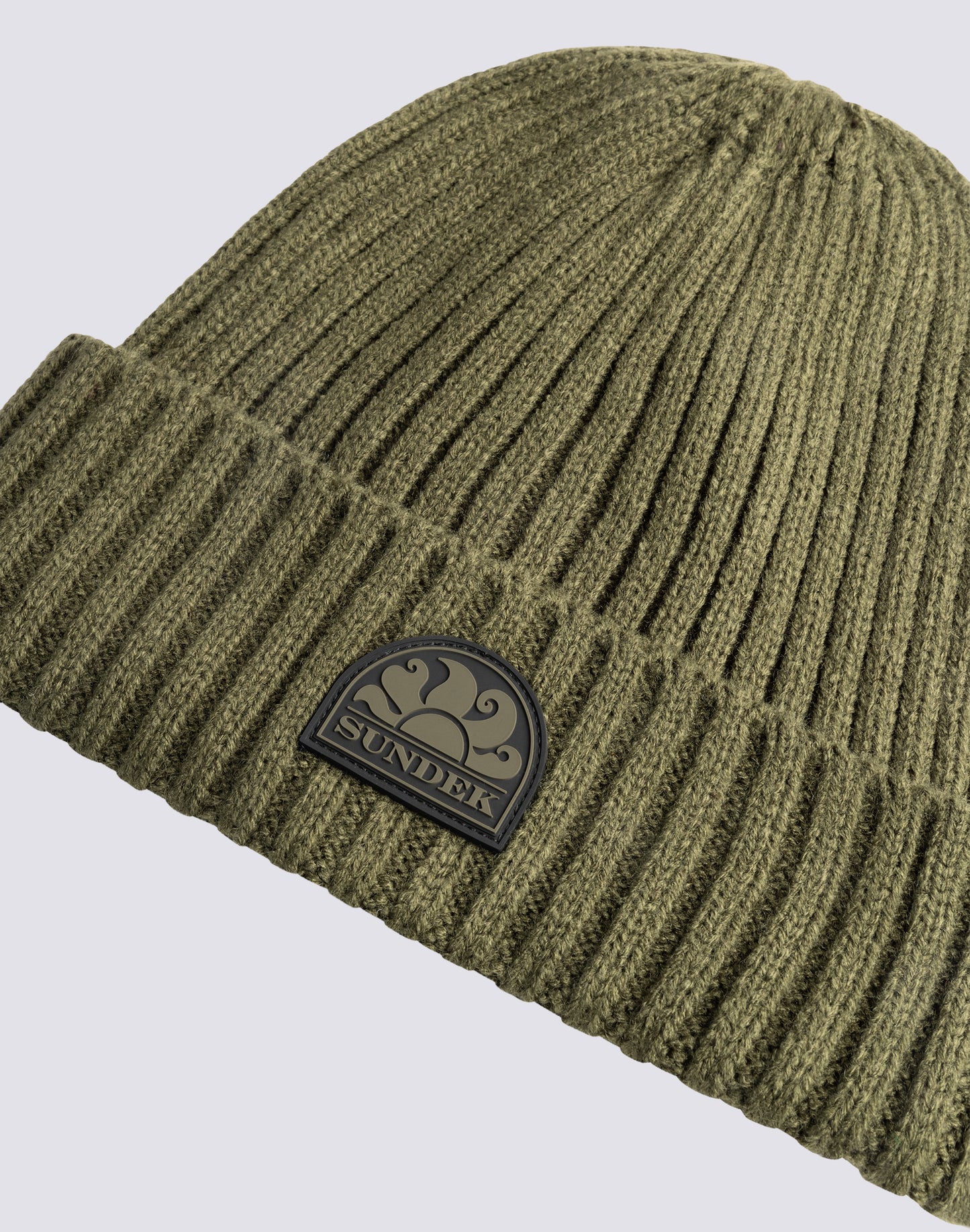 RIB KNITTED BEANIE