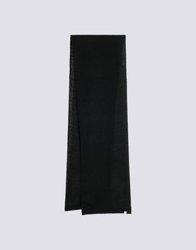 SCIARPA A COSTINE A TINTA UNITA