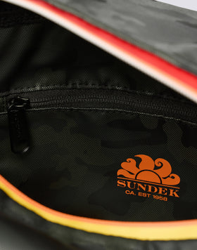 SAC À DOS CAMOU AVEC BANDOULIÈRE RÉGLABLE