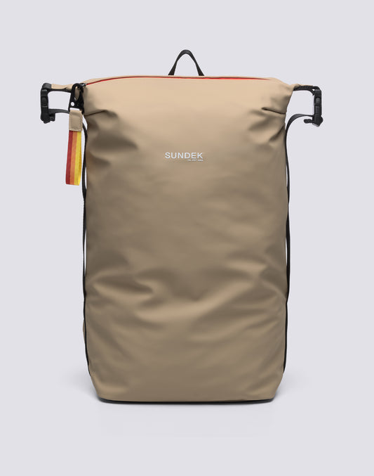 BACKPACK WITH WELDED ZIP AND ADJUSTABLE PADDED HANDLES