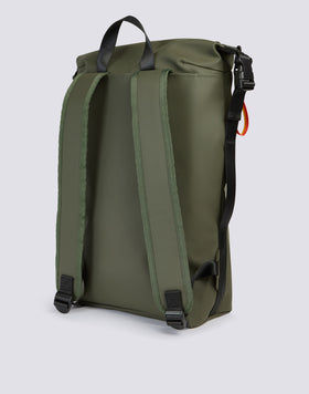 BACKPACK WITH WELDED ZIP AND ADJUSTABLE PADDED HANDLES
