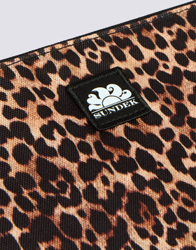 MINI BOLSO CON ESTAMPADO DE LEOPARDO