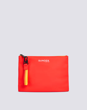 BOLSO DE MANO CON CREMALLERA RAINBOW SOLDADA