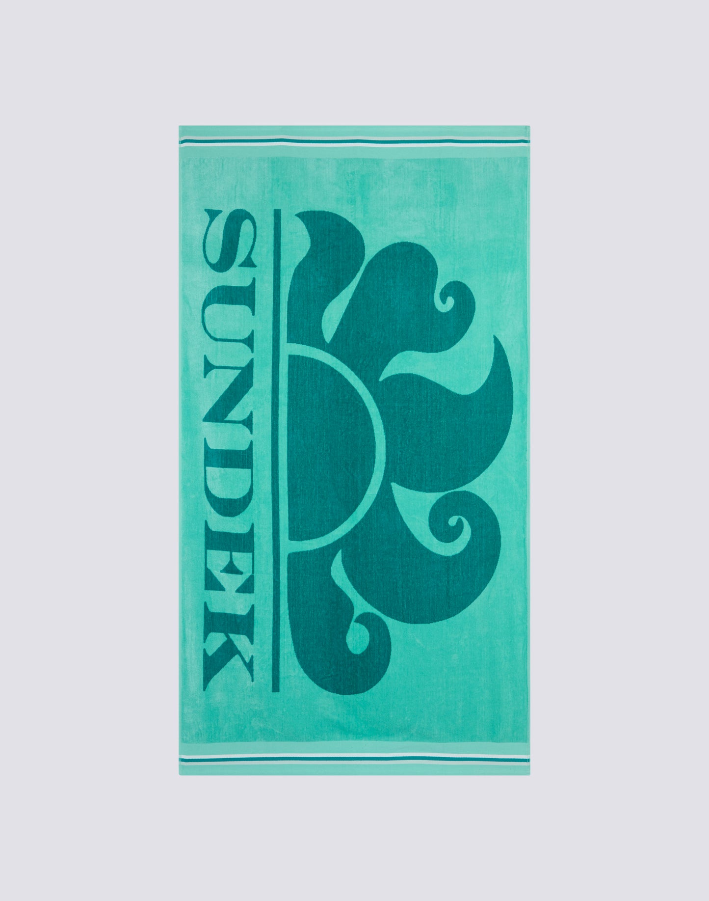 NEW CLASSIC - SERVIETTE DE PLAGE JACQUARD AVEC LOGO