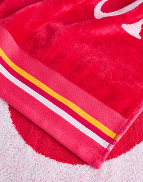 NEW CLASSIC - TELO MARE JACQUARD CON LOGO