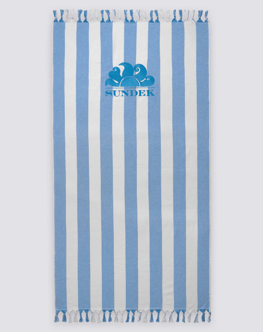 SERVIETTE DE PLAGE FOUTA JACQUARD À RAYURES