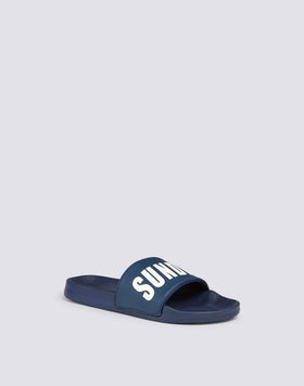 PETRO STRAP SLIPPER WITH LOGO