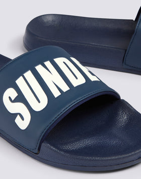 PETRO STRAP SLIPPER WITH LOGO