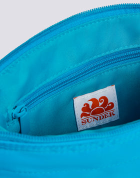 LUDWIG - CLUTCH BAG WITH RAINBOW DETAIL