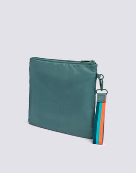 LUDWIG - CLUTCH BAG WITH RAINBOW DETAIL