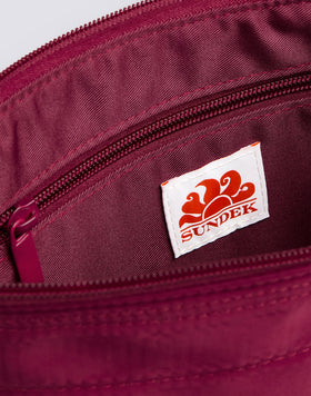 LUDWIG - BOLSO DE MANO CON DETALLES ARCOIRIS