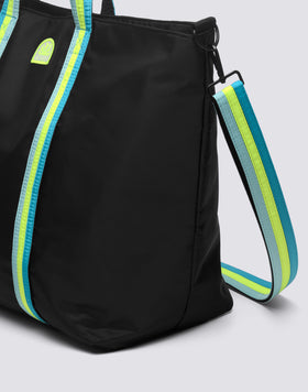 BON - BEACH BAG WITH RAINBOW DETAILS