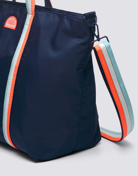 BON - BOLSO DE PLAYA CON DETALLES ARCOÍRIS