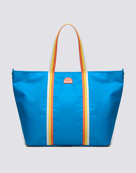 BON - BEACH BAG WITH RAINBOW DETAILS