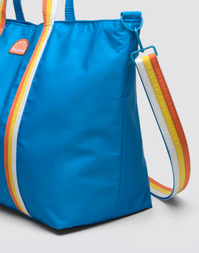 BON - BEACH BAG WITH RAINBOW DETAILS