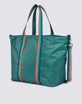 BON - BOLSO DE PLAYA CON DETALLES ARCOÍRIS