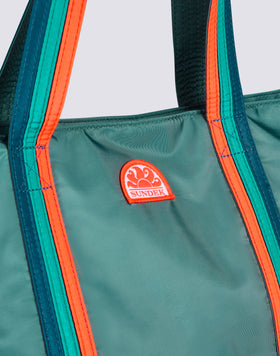 BON - BOLSO DE PLAYA CON DETALLES ARCOÍRIS