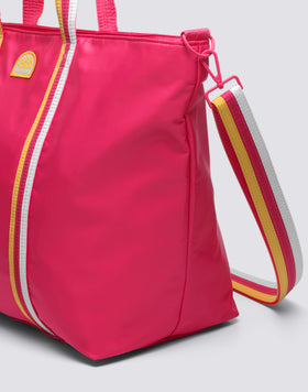 BON - BEACH BAG WITH RAINBOW DETAILS