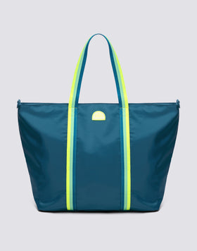 BON - BOLSO DE PLAYA CON DETALLES ARCOÍRIS