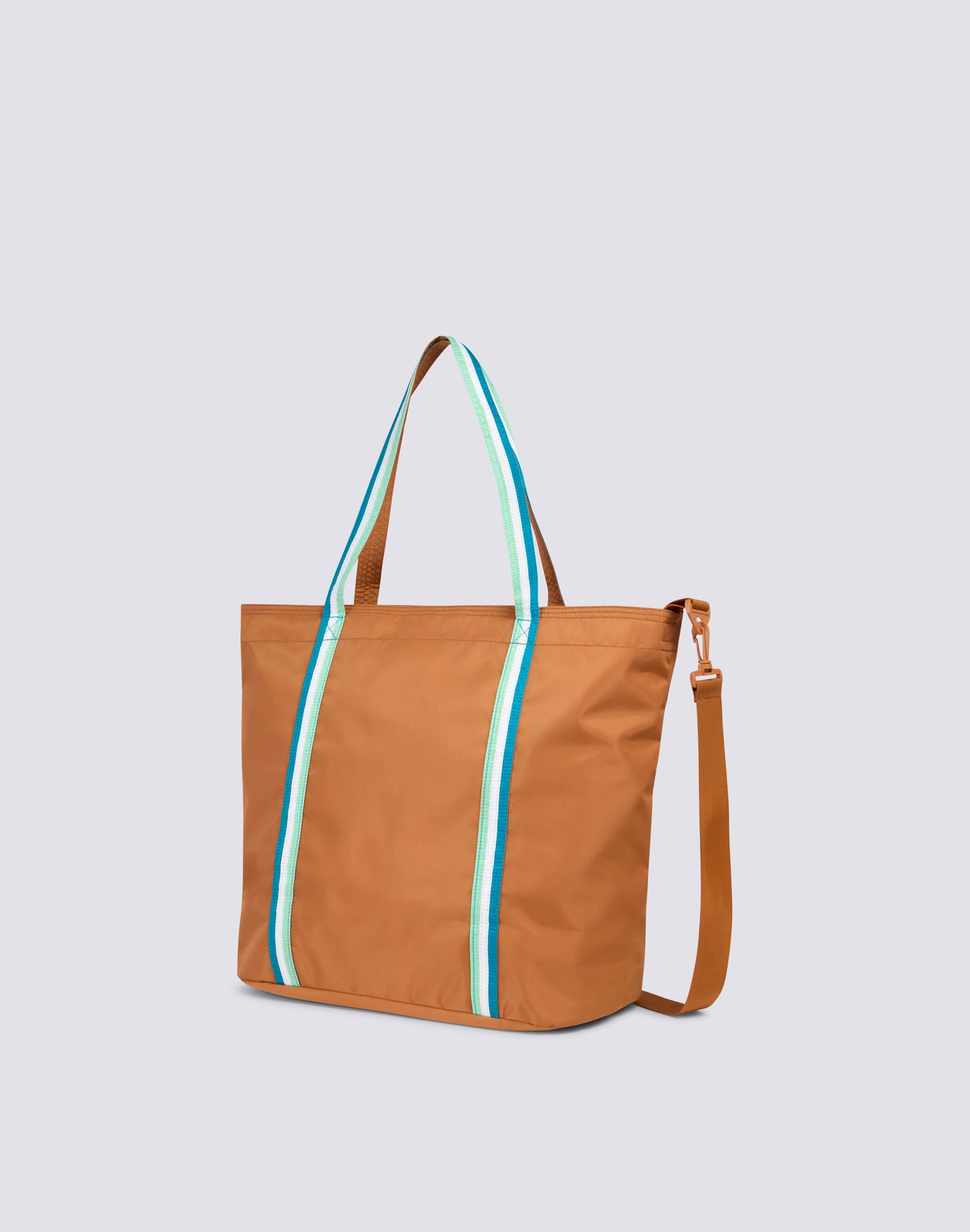 BON - BOLSO DE PLAYA CON DETALLES ARCO IRIS