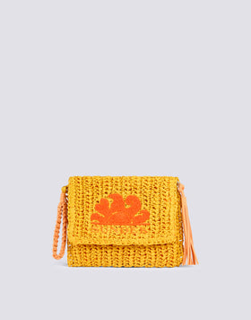GABI - POCHETTE IN PAPER STRAW