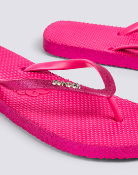 CIABATTE INFRADITO GOMMATE CON GLITTER