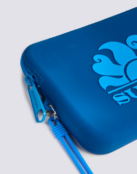 MINI BOLSO DE MANO DE GOMA CON LOGOTIPO