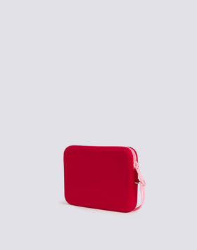 MINI BOLSO DE MANO DE GOMA CON LOGOTIPO