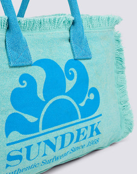 SAC TOTE AVEC EFFET STONE WASHED