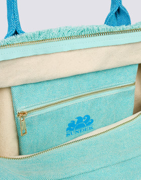 SAC TOTE AVEC EFFET STONE WASHED