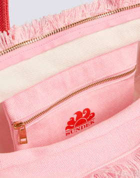 REGULAR TOTE BAG WITH STONE WASHED EFFECT